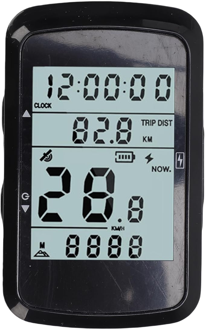 MAVIS LAVEN GPS Bike Speedometer, ABS Wireless Cycling Computer with 28 Hours Battery Life, Ideal for Mountain Road Biking