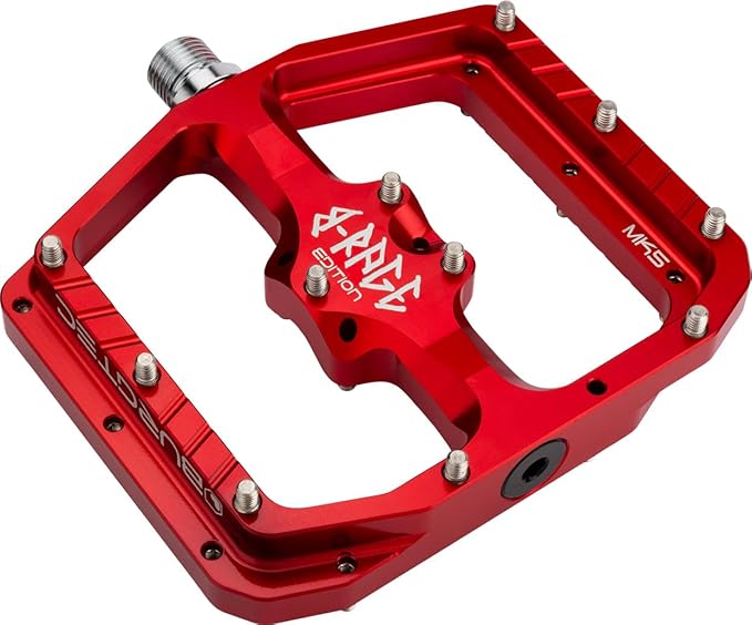 B-Rage Edition MK5 Penthouse Flat Pedals by Burgtec