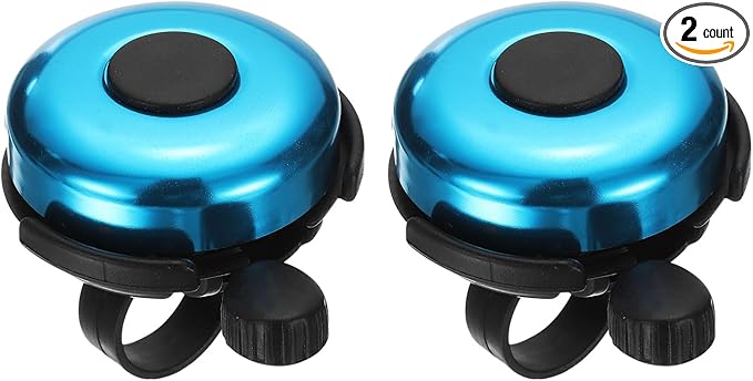 HARFINGTON Bike Bell Aluminum Classic Bicycle Bells with Loud Crisp Clear Sound Bike Ring Bell Bike Accessories for Adults Children Road Mountain Bike