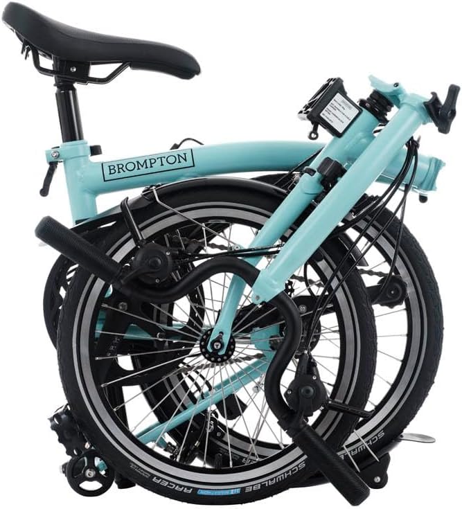 Brompton Folding Commuter Bike C Line 12-Speed | Compact, Lightweight, Urban Bike for Adults