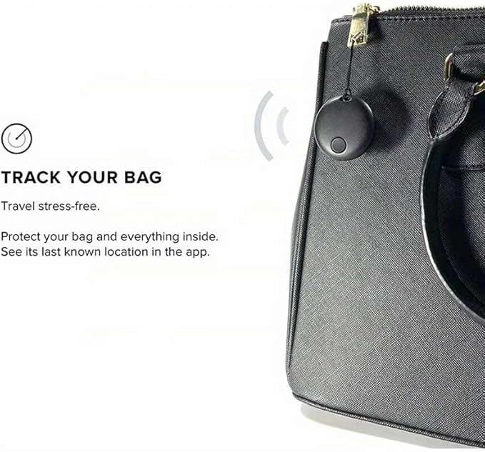 Mini GPS Tracker for Vehicles, Hidden Tracking Device for Vehicles, Car Tracker No Subscription Work with Find My (iOS Only), Vehicle Tracker with Audio for Kids, Dogs, Key, Luggage, Bag (4)