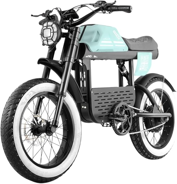 eAhora DL2000 (2025 Version) Electric Bike for Adults, Peak 4000W/1700W 44MPH/36MPH Dual/Single Motor Ebike, 52V 30Ah 60-90 Miles Long Range Electric Bicycle, Fat Tire Full Suspension Hydraulic Brake