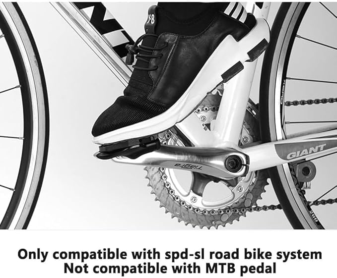 Thinvik Clipless Road Pedal Convert to Universal Platform Pedal Adapters for Shimano SPD-SL System