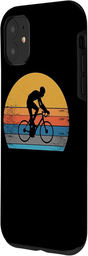 Racing Road Bike Vntage Cycling Riding Racing Bike Bicycle Case for iPhone 11