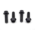 ONIPAX Aluminum Water Bottle Cage Bolts M5 x 16mm Pack of 4 pcs (Black)