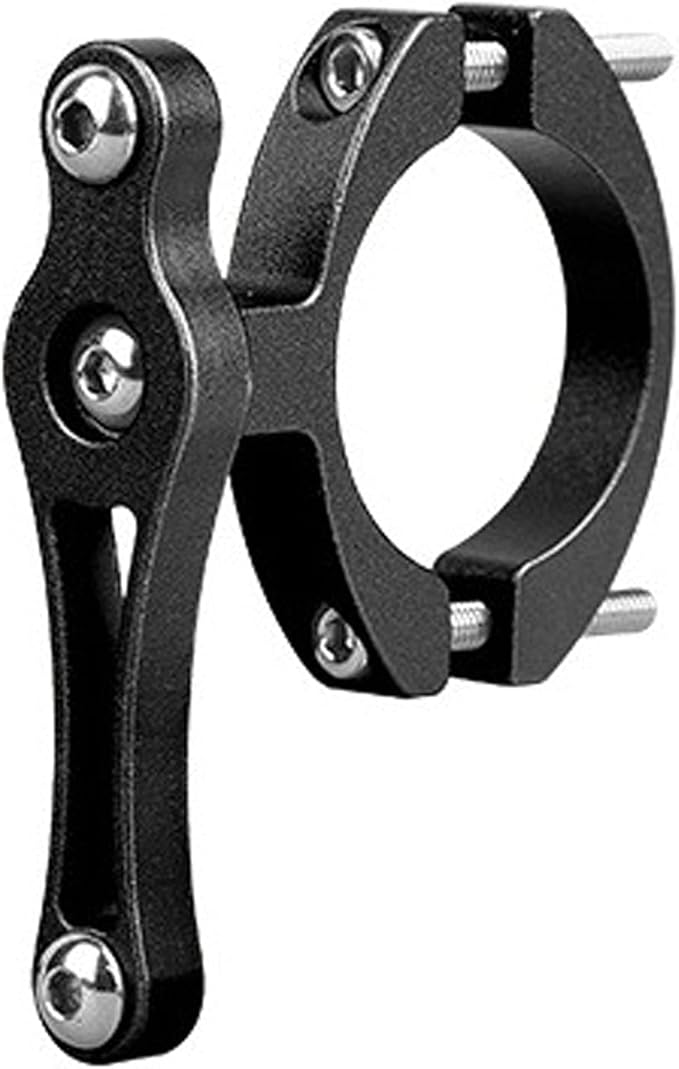 Platt Bike Bottle Cage Mount Aluminium Alloy Bicycle Water Bottle Cage Handlebar/Seatpost Mount for Road Bikes MTB Kids Bike（Black A）