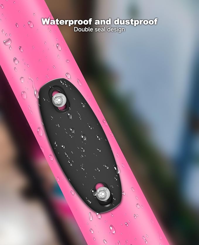 Eelexa Apple Find My Bike Tracker 2024 | Hidden GPS Tracker for Bicycle & Motorcycle | Anti-Theft Waterproof Tag with Bottle Holder Design | iOS Only, No Monthly Fee