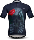 Men's Cycling Jerseys Wolf Print Bicycle Shirts Summer Road Bike Clothes Quick Dry Breathable