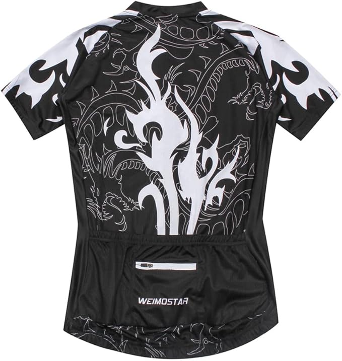 Weimostar Men's Cycling Jersey Men Mountain Bike Jerseys Short Sleeve Tops S-5XL