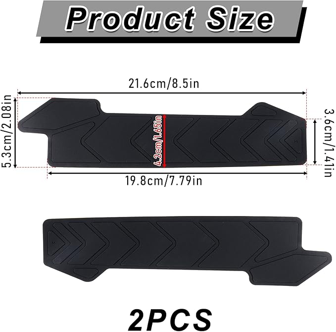 Mountain Bike Chainstay Protector Bicycle Chain Guard Protection Pad Cover Silicone MTB Bike Chain Guard Protector for Most Bicycle