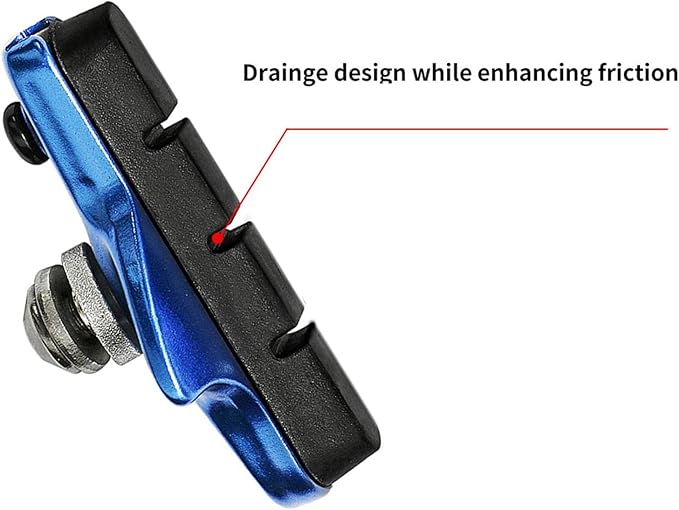 Lightweight Aluminum Road Bike Brake Pads Set