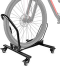 Bike Stand Floor Freestanding Indoor Garage Bike Storage Space-Saving Bicycle Parking Rack for 20"-29" Road Bikes Adjustable