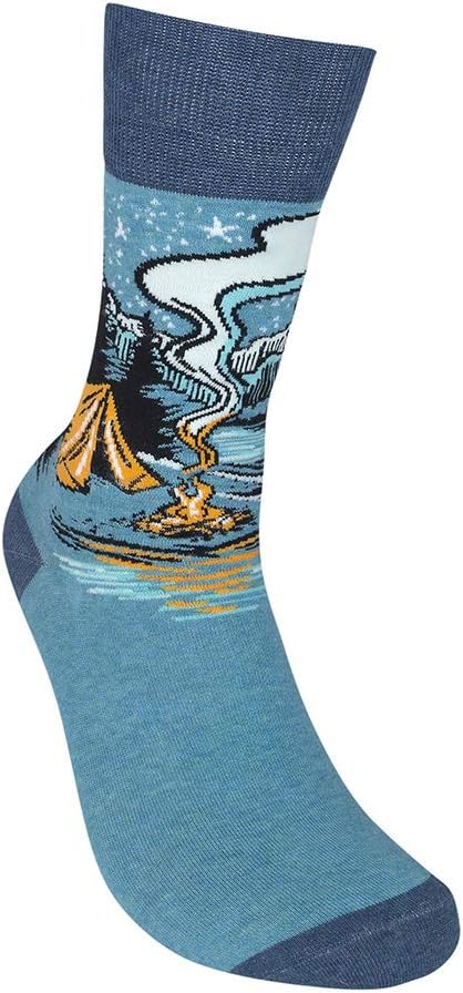 FUNATIC Funny Outdoor Themed Socks for Men Women - Novelty Gifts For Golfing, Fishing, Hunting, Bigfoot, Pickleball, and More