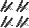Alritz Bike Brake Pads Set, 4 Pairs Road Mountain Bicycle V-Brake Blocks Shoes with Hex Nut and Shims, No Noise No Skid, 70mm
