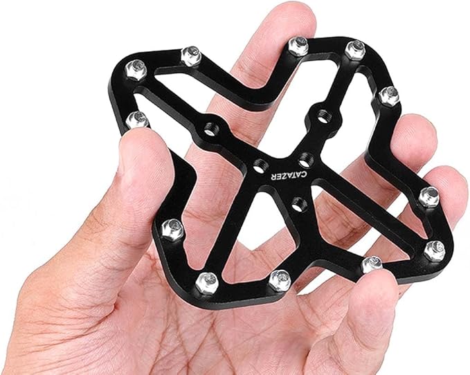 Clipless Clip-in Platform Adapter Pedal for Shimano SPD Pedals Aluminum Alloy Bike Pedal Adapter