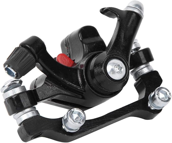 Mountain Bike Disc Brakes, Lightweight Aluminum Alloy Front Rear Disc Brakes, Disc Brake Caliper 160/180mm, for Trail Riding Off Road Commuting Cyclists