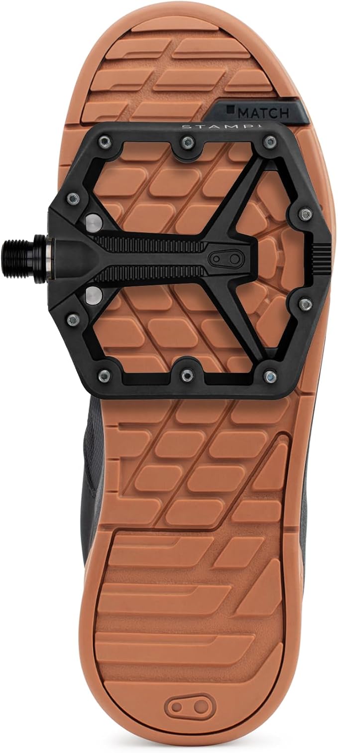 Crankbrothers Stamp Flat MTB Pedals - Size-Specific, Lightweight, Versatile, Durable Bike Pedals