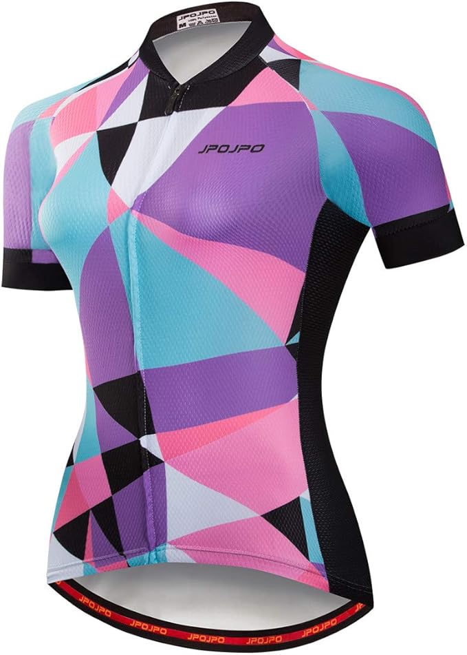 Cycling Jersey Women MTB Tops Mountain Bike Jersey Shirts Short Sleeve Summer