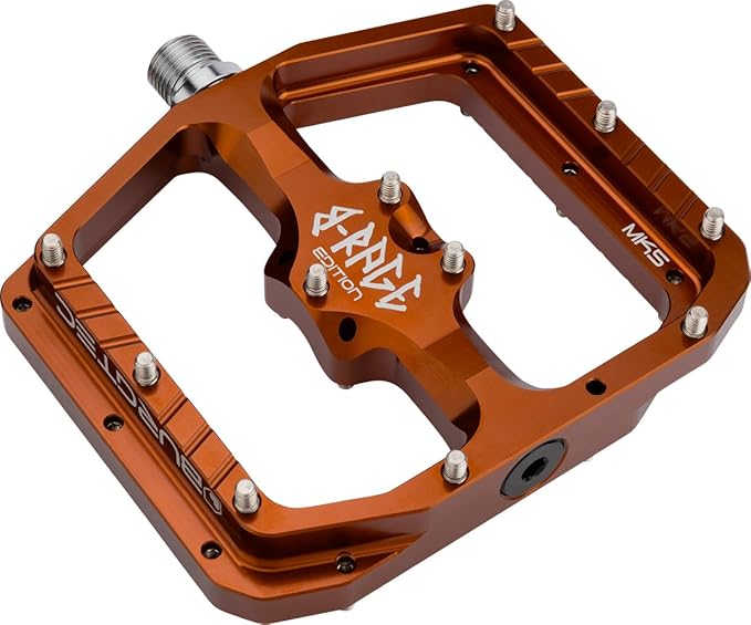 B-Rage Edition MK5 Penthouse Flat Pedals by Burgtec