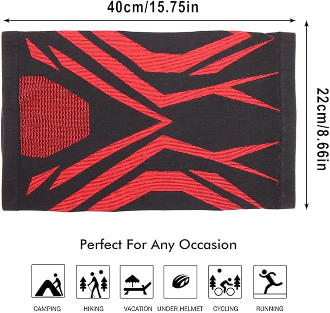 WTACTFUL Winter Neck Warmer Gaiter Windproof Face Mask Balaclava Bandana for Ski Snowboard