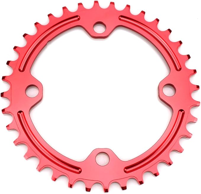 CYSKY 104 BCD Chainring 30T to 52T Narrow Wide Chainring with Sprocket Bolts for 1x Set-up Road Bike Mountain Bike BMX MTB Gravel Ebike