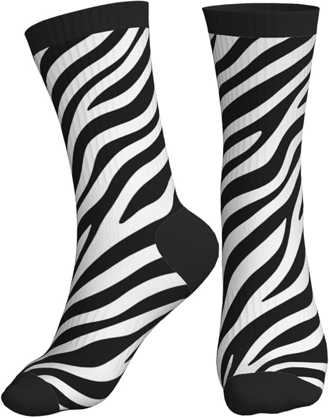 Crew Athletic Socks Funny Crazy Casual Sports Novelty Dress Socks for Women Men Running Hiking