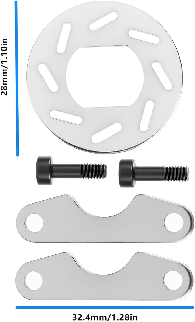1 Set Metal Brake Pads 02044 Compatible with HSP 1:10 On-Road Car 94101 94102 94122