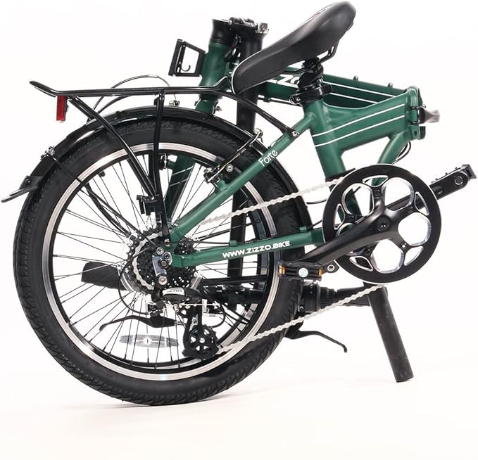 ZiZZO ZiZZO Forte | Heavy Duty, Lightweight, Genuine Shimano, with Fenders, Rack, 300 lbs Weight Limit