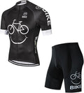 Cycling Jersey Men Full Zip Bike Shirt Racing Top Bicycle Clothing