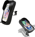 PSLER Bike Frame Bag Waterproof - Bike Top Tube Bag, Mountain Biking Accessories & Bicycle Pouch, Bicycle Top Tube Bag Accessories for Phones 4.5" to 6.4", Fits 22.2-30mm Tubes, Small