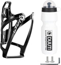 Bike Bottle Holder & Cage - Ultralight Plastic, BPA-Free 25oz Water Bottle for MTB & Road Bikes