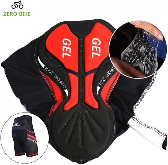 Men's Short Sleeve Breathable Cycling Jersey Set 3D Padded Bicycle Shorts Sportswear Suit Quick Dry