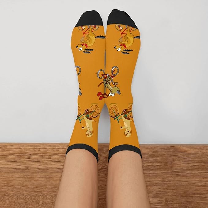 Novelty Crew Socks Crazy Socks For Women & Men