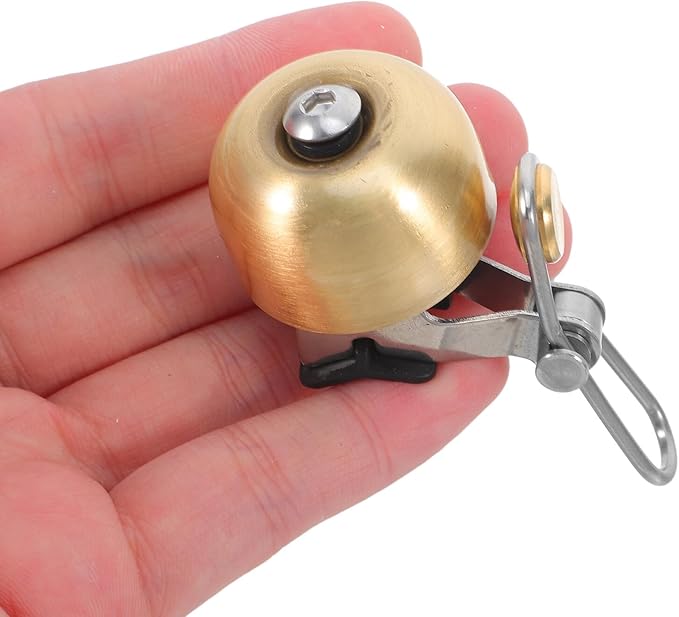 Copper Bike Bell Vintage Cycling Bell Loud Sound Brushed Copper Road Bike Accessory Mountain Scooters