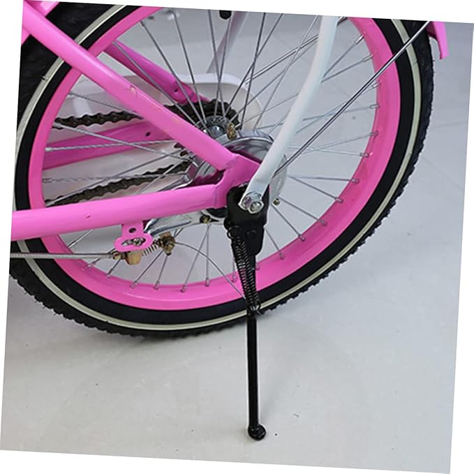 POPETPOP Aluminum Bike Stand for Boys and Girls Mountain Bike Kickstand Adjustable Foot Support Bracket