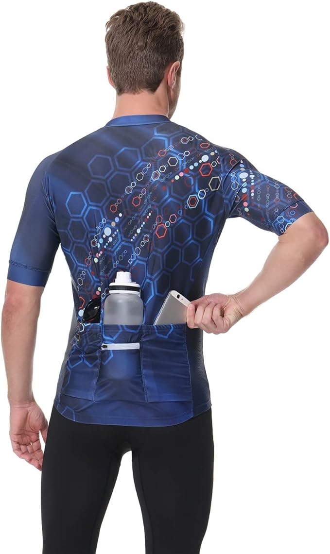 Cycling Jersey Short Sleeve Bike T-Shirt Stylish Short - Sleeve Cycling Jersey - Aerodynamic Design for Modern Riders