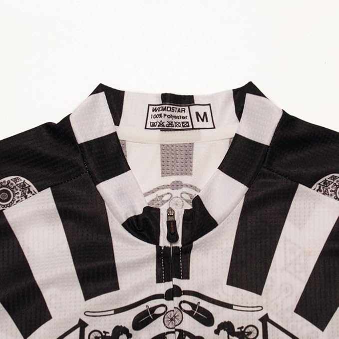 Cycling Jersey Men Full Zip Bike Shirt Racing Top Bicycle Clothing