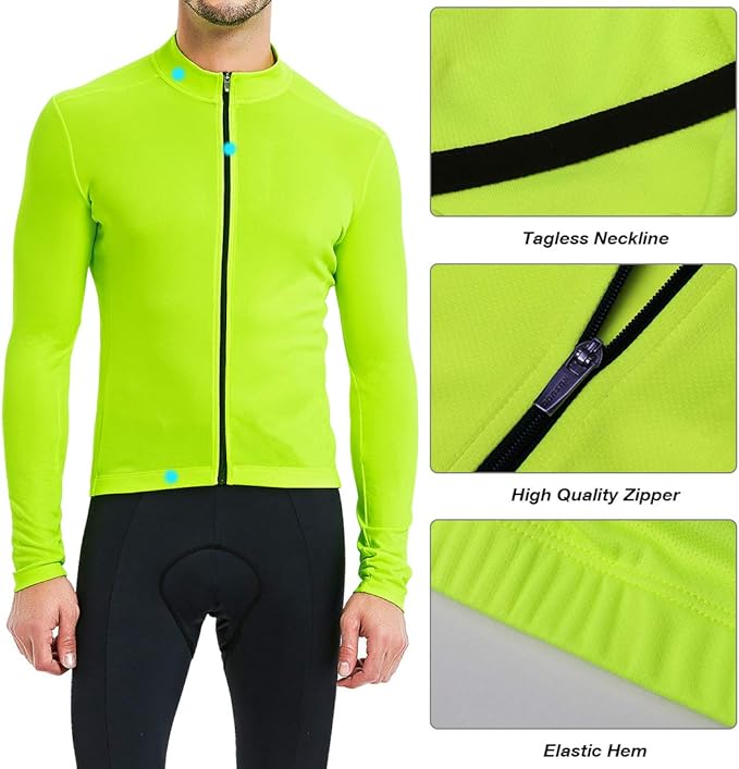 CATENA Men's Cycling Jersey Short Sleeve Shirt Running Top Moisture Wicking Workout Sports T-Shirt