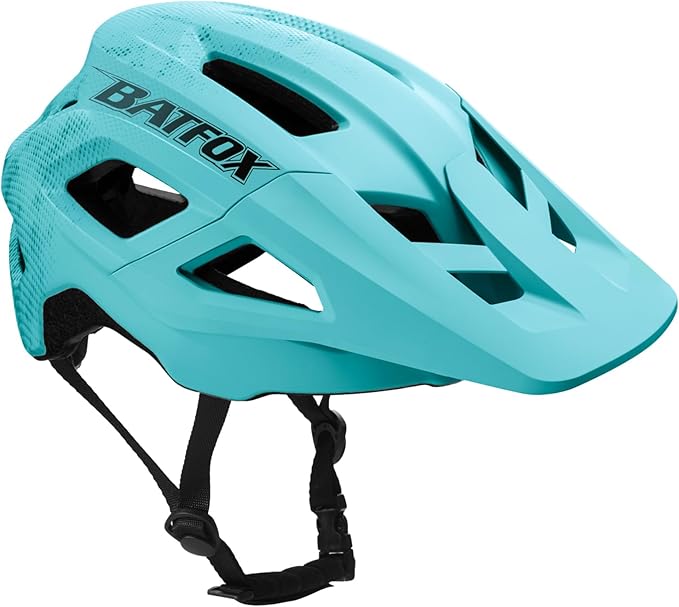 BATFOX NTA 8776 E-Bike & Mountain Bike Helmet for Adults Youth, E-MTB Cycling Helmet for Men Women (52-60CM)