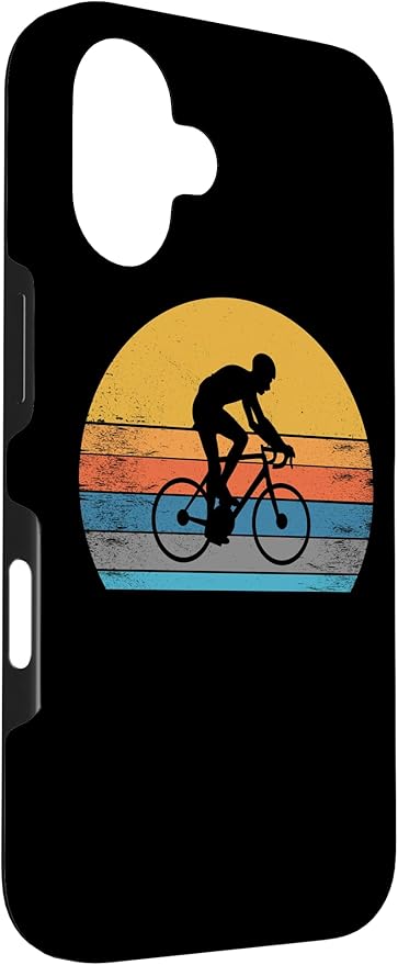 Racing Road Bike Vntage Cycling Riding Racing Bike Bicycle Case for iPhone 16