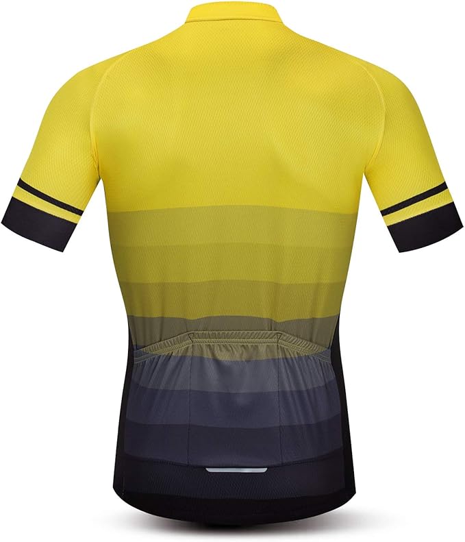 JPOJPO Men's Cycling Jersey Bike Shirt Short Sleeve MTB Summer Clothing Bicycle Tops Jacket S-3XL