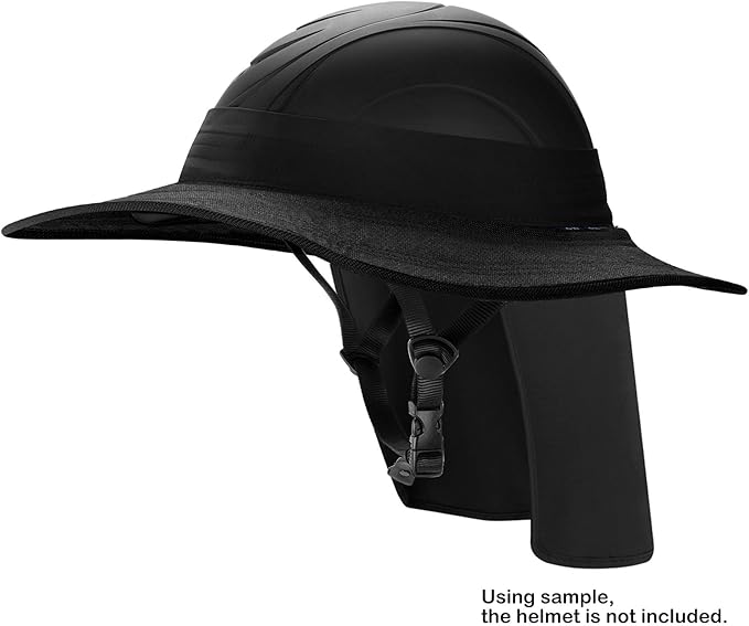 Tontron Horsriding Helmet Visor |Hard Hat Sunshade with Detachable Neck Flap