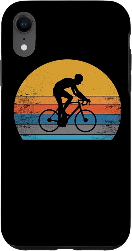 Racing Road Bike Vntage Cycling Riding Racing Bike Bicycle Case for iPhone XR