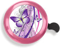 WIRESTER Pink Aluminum Round Bike Bell, Classic Ring Bicycle Bell, Bike Accessories Bell Ring for Adults Kids Girls Boys - Animals