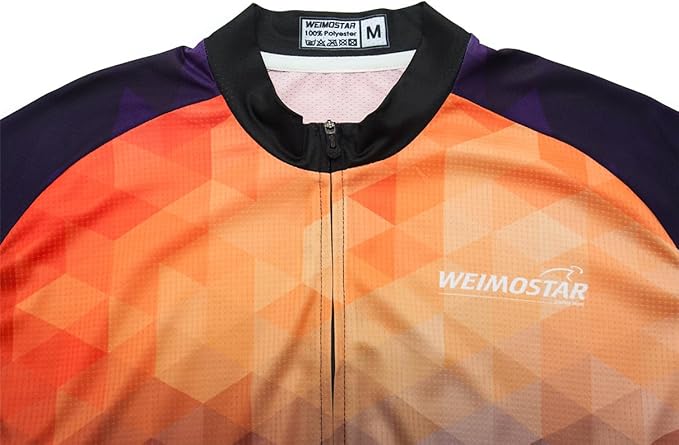 Men's Cycling Jerseys Wolf Print Bicycle Shirts Summer Road Bike Clothes Quick Dry Breathable