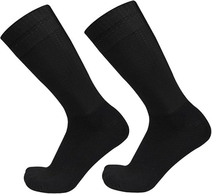Aero Socks Cycling Men Women Mesh Fabric Breathable Sweat-Absorbing Silicone Non-Slip Cycling Aero Socks one size