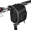 Handlebar Bag, Multi-Function Quick Release Bike Pouch Front Frame Tube for Cyclists Commuters Kids Mountain Biking Road Cycling Daily Rides