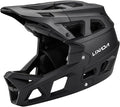 Lixada Adult Bike Helmet, Full Face Mountain Bike Helmet Lightweight Bicycle Helmet with Pads & Visor, Comfort Cycling Helmet Racing Downhill MTB Helmet for Men Women