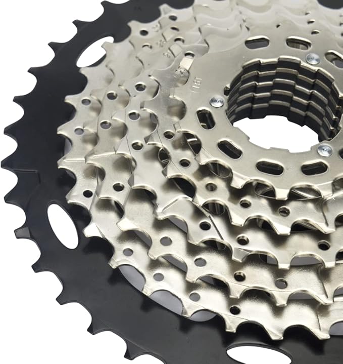 CYSKY 8/9/10/11/12-Speed Cassette 11-25T/28T/32T/34T/36T/40T/42T/46T/50T/52T Bike Sprocket Freewheel Compatible with Shimano, Sram HG Hub, Fit for Mountain Bike, Road Bike, MTB Cassette