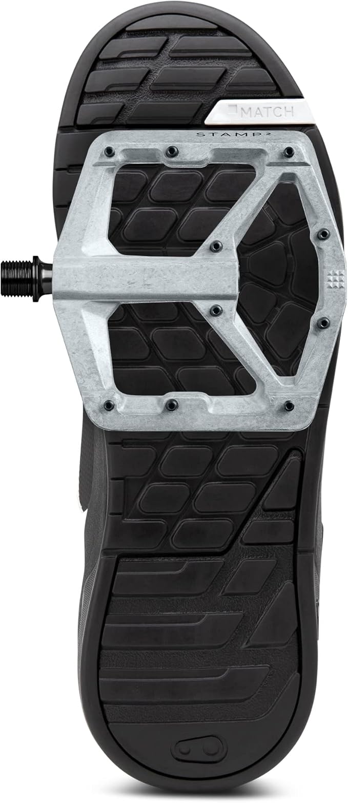 Crankbrothers Stamp Flat MTB Pedals - Size-Specific, Lightweight, Versatile, Durable Bike Pedals